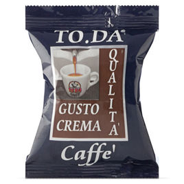 100 Capsule GUSTO CREMA Caffè Gattopardo To.Da Compatibili Lavazza Point