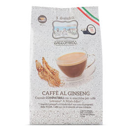 128 Capsule CAFFÈ AL GINSENG Gattopardo To.Da Compatibili Lavazza A Modo Mio