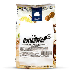 128 Capsule GINSENG LIGHT Senza Lattosio Gattopardo To.Da Compatibili Nescafé Dolce Gusto